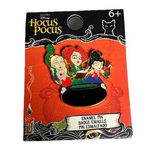 Loungefly Disney Hocus Pocus Halloween Enamel Pin Chibi Sanderson Sisters NEW
